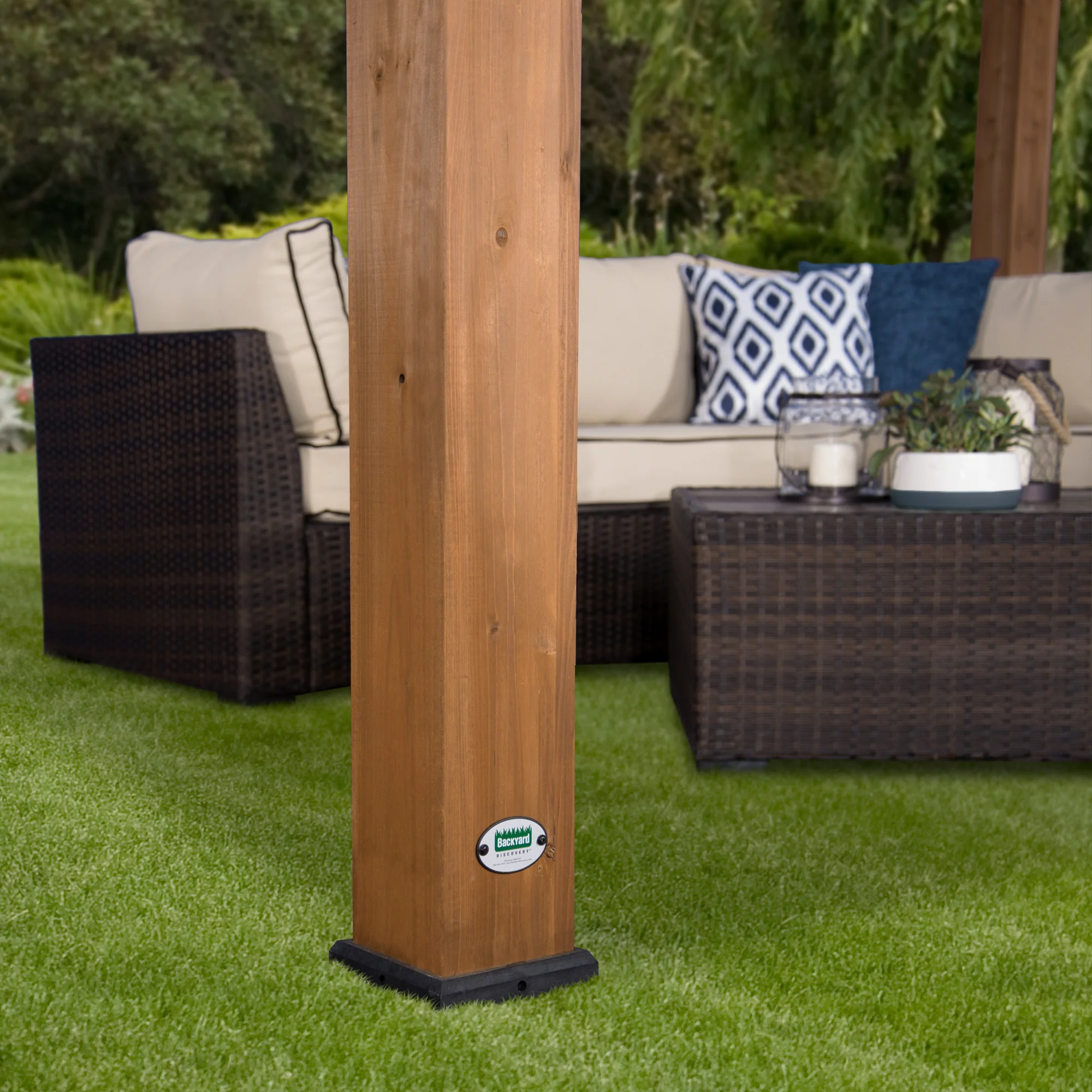 4.3m x 3.1m (14ft x 10ft) Beaumont Pergola - Image 7