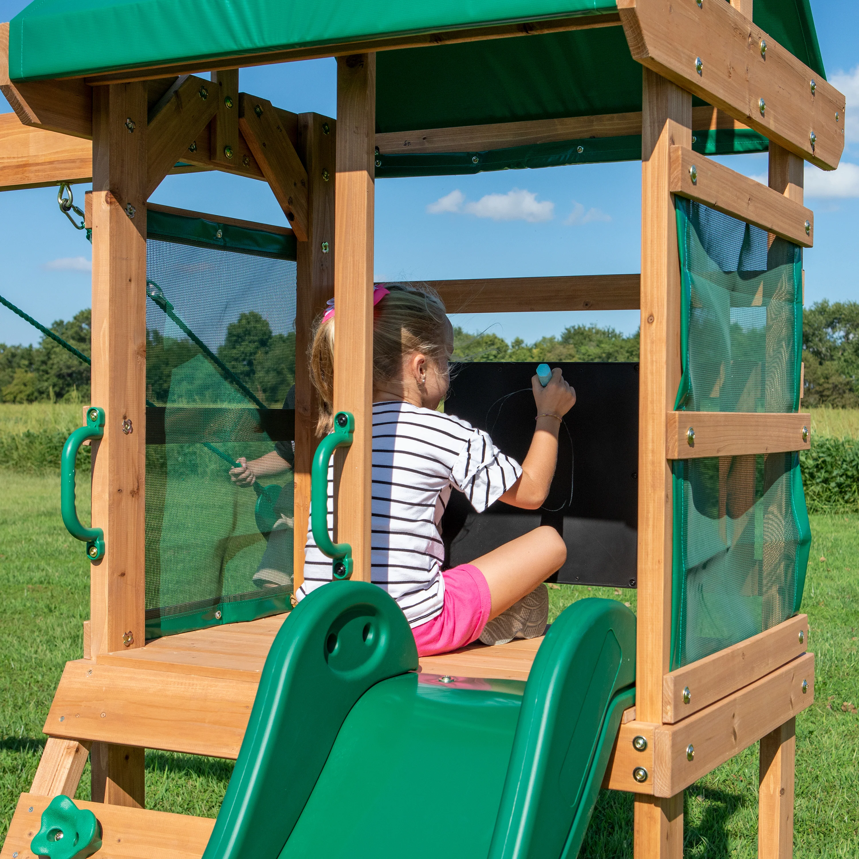 Buckley Hill Swing Set and Climbing Frame - Image 3