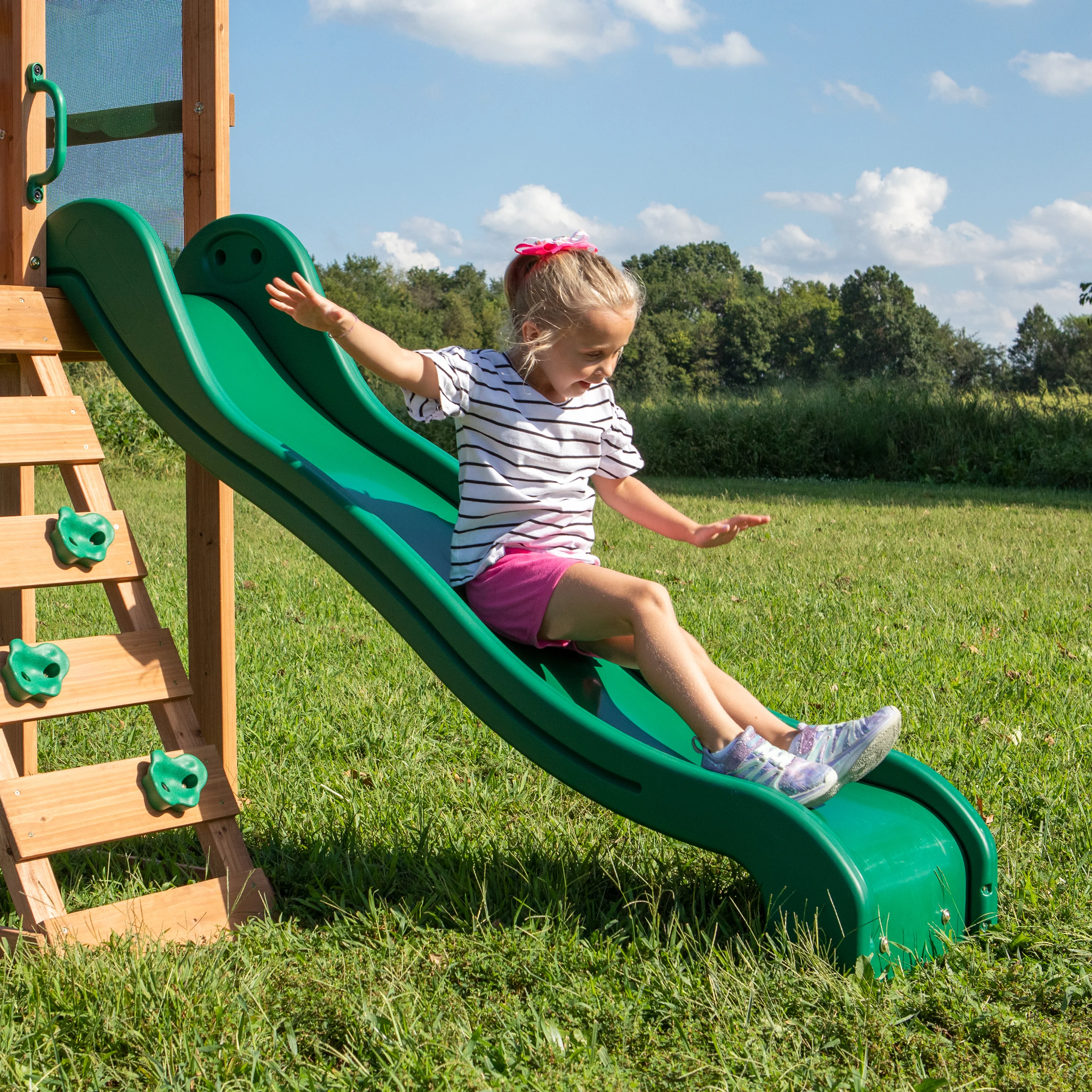 Buckley Hill Swing Set and Climbing Frame - Image 5