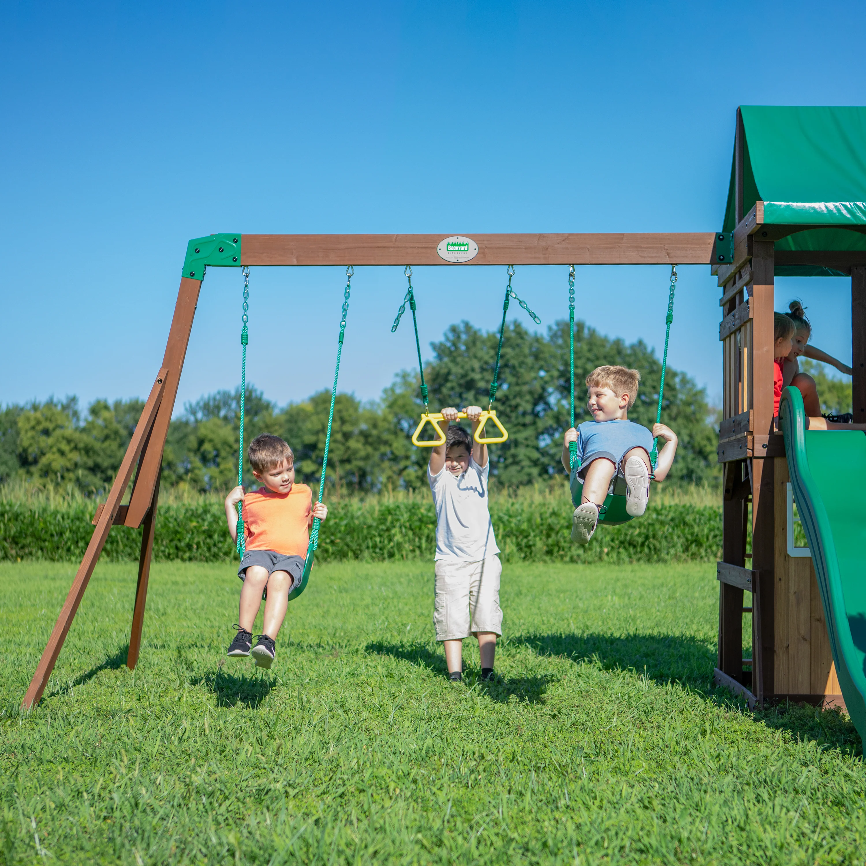 Lakewood Swing Set and Climbing Frame - Image 5