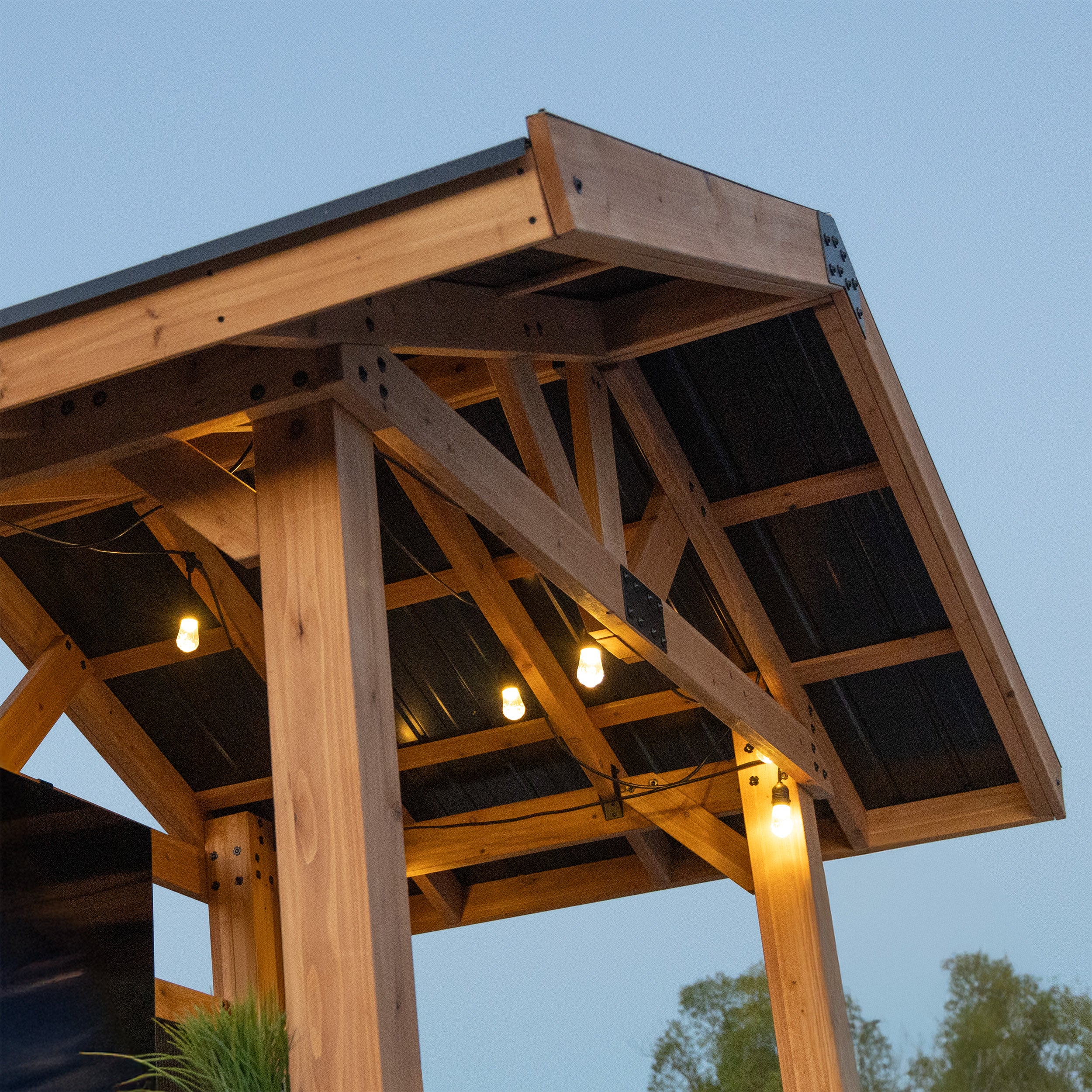 2.9m x 1.9m (10ft x 6ft) Palisade Outdoor Bar - Image 10