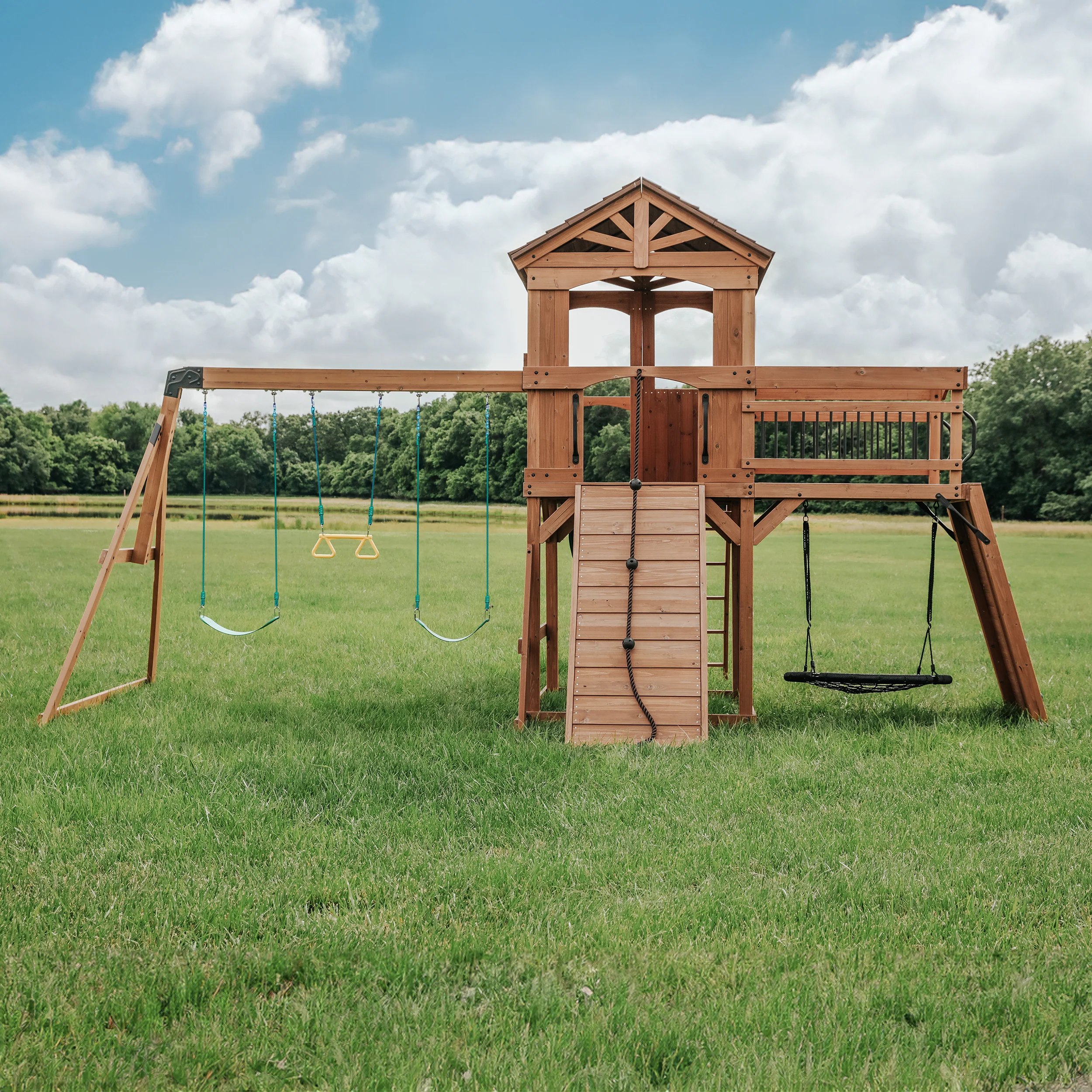 Sterling Point Swing Set and Climbing Frame - Image 8